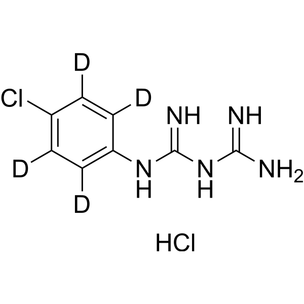 1-(4-Chlorophenyl)biguanide-d4 hydrochloride 1794816-89-9